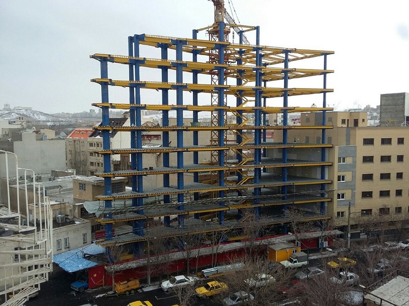 ساختمان پزشکی و اداری گلباد تبریز